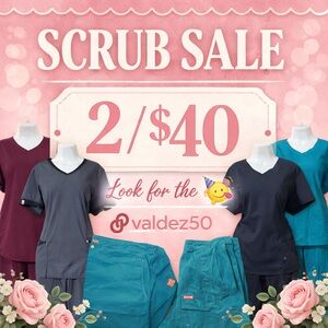 (Please Read) 🩺 2/$40 Scrub Sale | Mix & Match
